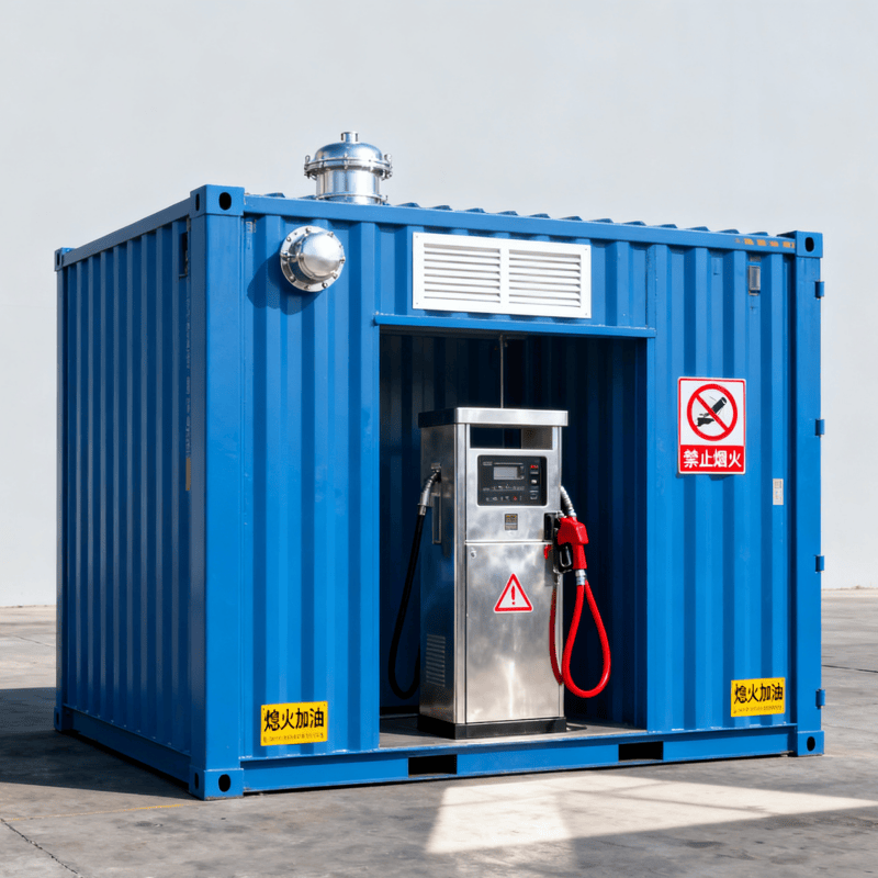 Self Contained Fuel Station For Construction manufacturers